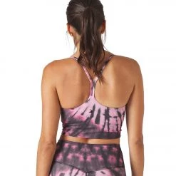 Glyder Pure Yoga Sports Bra Berry Tie Dye 10 Glyder Pure Yoga Sports Bra Berry Tie Dye