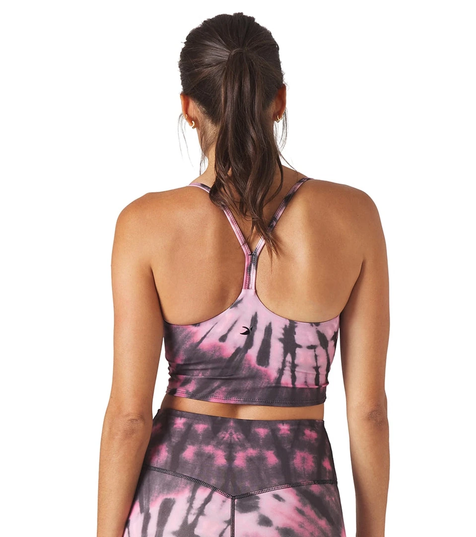 Glyder Pure Yoga Sports Bra Berry Tie Dye 5 Glyder Pure Yoga Sports Bra Berry Tie Dye