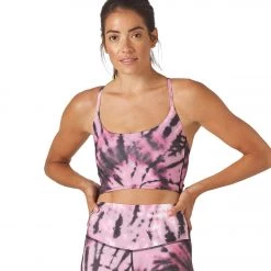 Glyder Pure Yoga Sports Bra Berry Tie Dye 11 Glyder Pure Yoga Sports Bra Berry Tie Dye