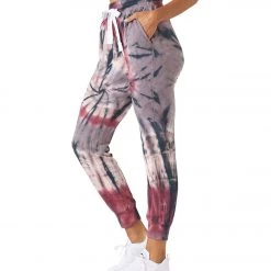 CLOTHING Glyder Halfway Joggers Berry Tie Dye