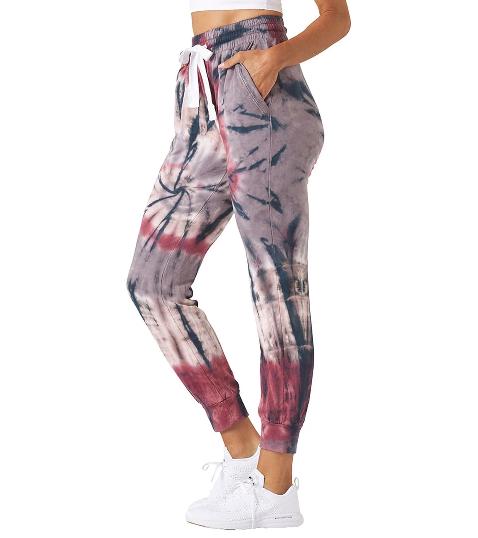 CLOTHING Glyder Halfway Joggers Berry Tie Dye 4 CLOTHING Glyder Halfway Joggers Berry Tie Dye