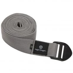 Hugger Mugger Cotton Cinch Strap 10 Ft Gray YOGA MATS & PROPS