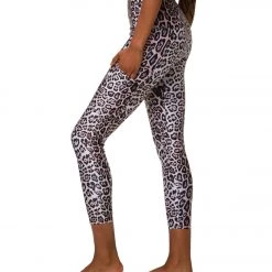 Onzie Pocket Yoga Leggings Leopard CLOTHING