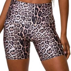 Onzie 5" Biker Shorts Leopard