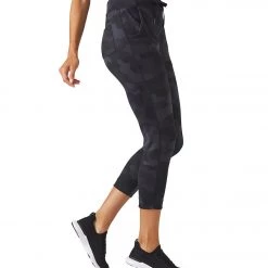 Glyder Jet Set Crop Joggers Black Camo Print CLOTHING 11 Glyder Jet Set Crop Joggers Black Camo Print CLOTHING