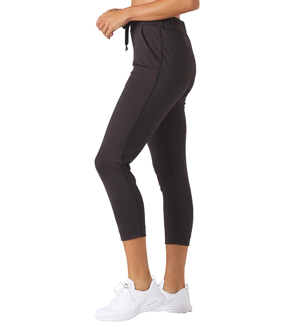 Glyder Jet Set Crop Joggers Black 4 Glyder Jet Set Crop Joggers Black