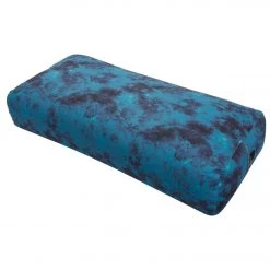 YOGA MATS & PROPS Everyday Yoga High Impact Tie Dye Cotton Rectangular Yoga Bolster Tie Dye