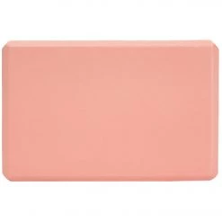 Everyday Yoga 4 Inch Tri Color Foam Yoga Block Lilac/Slate/Coral