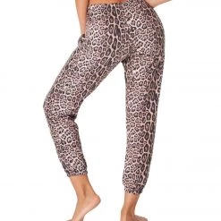 Onzie Fleece Sweatpants Leopard CLOTHING