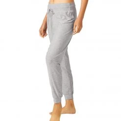 Beyond Yoga Lounge Around Midi Yoga Joggers Silver Mist CLOTHING
