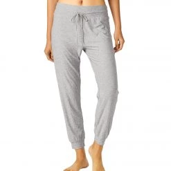Beyond Yoga Lounge Around Midi Yoga Joggers Silver Mist CLOTHING 13 Beyond Yoga Lounge Around Midi Yoga Joggers Silver Mist CLOTHING