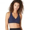 CLOTHING Beyond Yoga Spacedye Lift Your Spirits Yoga Sports Bra Nocturnal Navy