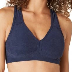 CLOTHING Beyond Yoga Spacedye Lift Your Spirits Yoga Sports Bra Nocturnal Navy