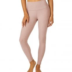 Beyond Yoga Spacedye High Waisted Caught In The Midi 7/8 Yoga Leggings Chai
