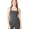 Beyond Yoga Heather Rib Square Neck Yoga Tank