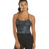 CLOTHING Beyond Yoga Spacedye Printed Slim Racerback Cropped Tank