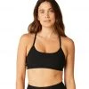 NEW ARRIVALS Beyond Yoga Spacedye Slim Racerback Yoga Sports Bra Darkest Night