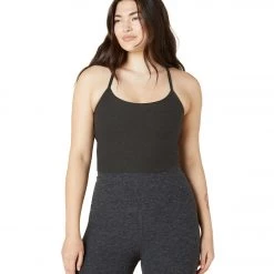 CLOTHING Beyond Yoga Spacedye Slim Racerback Cami Darkest Night