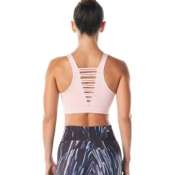 925Fit No Strings Attached Yoga Sports Bra Blush