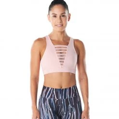 925Fit No Strings Attached Yoga Sports Bra Blush
