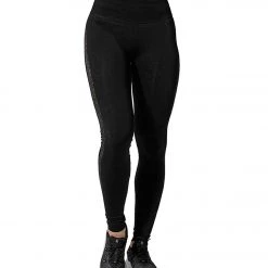 925Fit Gold Digger Reversible Yoga Leggings Gold/Black CLOTHING