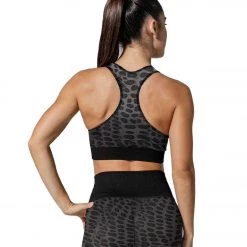 CLOTHING 925Fit Skin Deep Yoga Sports Bra Grey