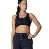 925Fit So Sneaky Yoga Sports Bra Navy CLOTHING