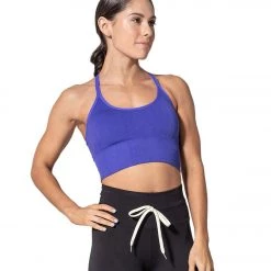 925Fit X It Yoga Sports Bra Cobalt