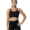 925Fit X It Yoga Sports Bra Gold/Black