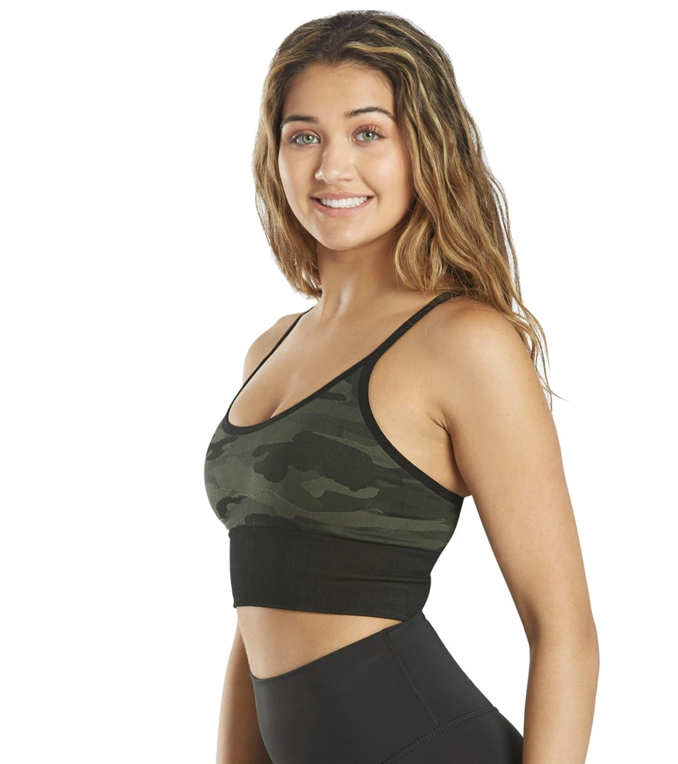 925Fit X It Yoga Sports Bra Camo Olive 7 925Fit X It Yoga Sports Bra Camo Olive