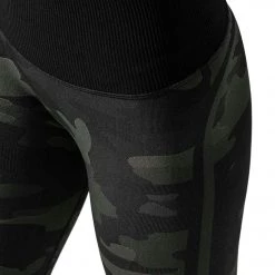 925Fit Under Cover Yoga Leggings Camo Olive CLOTHING
