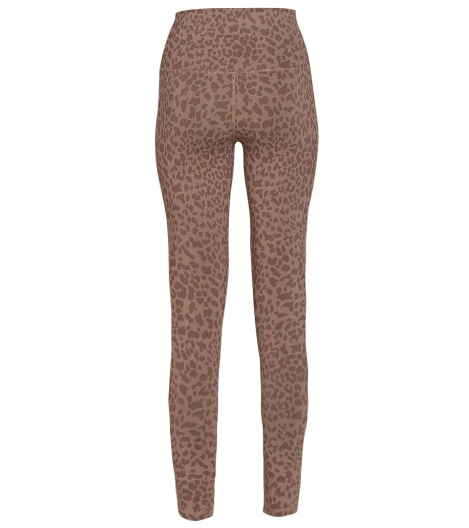 DYI Printed Signature Yoga Leggings Taupe Leopard Spots CLOTHING 4 DYI Printed Signature Yoga Leggings Taupe Leopard Spots CLOTHING