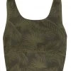 DYI Elevate Printed Yoga Sports Bra Stem Swirl Moss 1 DYI Elevate Printed Yoga Sports Bra Stem Swirl Moss