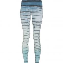 Hard Tail High Waisted Cotton Ankle Yoga Leggings Blue Green Tie Dye CLOTHING