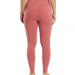 CLOTHING Hard Tail High Waisted Cotton Ankle Yoga Leggings Guava