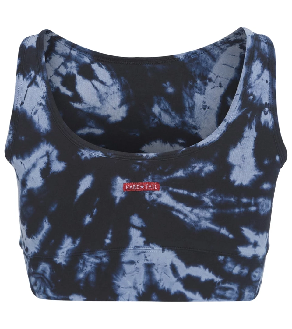 Hard Tail Midi Yoga Sports Bra Dark Blue CLOTHING 4 Hard Tail Midi Yoga Sports Bra Dark Blue CLOTHING