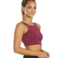Hard Tail Midi Yoga Sports Bra Boysenberry