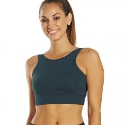 Hard Tail Midi Yoga Sports Bra Palmetto