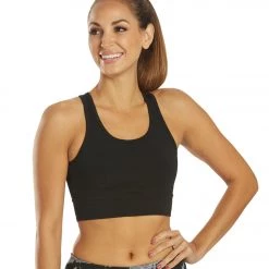 CLOTHING Hard Tail Midi Cutout Yoga Sports Bra