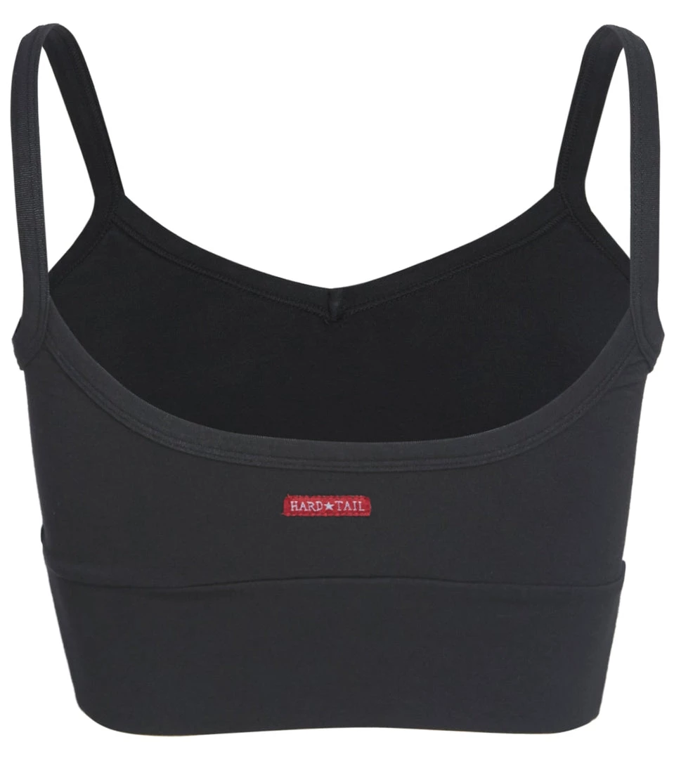 Hard Tail Low Back V Yoga Sports Bra Black 4 Hard Tail Low Back V Yoga Sports Bra Black