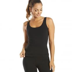 Hard Tail Back Slash Yoga Tank Black CLOTHING 15 Hard Tail Back Slash Yoga Tank Black CLOTHING