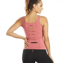 Hard Tail Back Slash Yoga Tank Guava CLOTHING 11 Hard Tail Back Slash Yoga Tank Guava CLOTHING