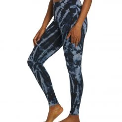 Hard Tail Cargo Pocket High Rise Yoga Leggings Dark Blue CLOTHING