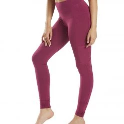 Hard Tail Cargo Pocket High Rise Yoga Leggings Boysenberry CLOTHING