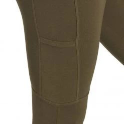 CLOTHING Hard Tail Cargo Pocket High Rise Yoga Leggings Olive