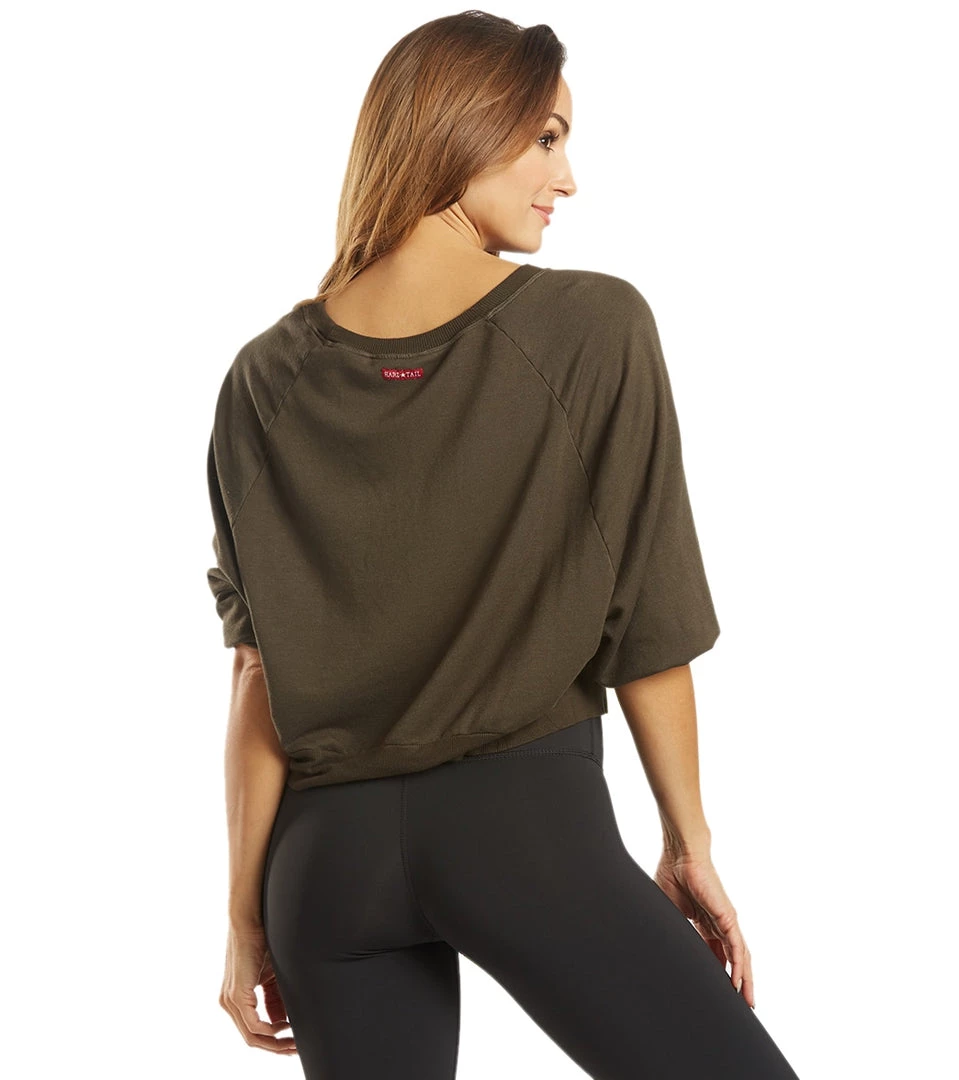 Hard Tail Crop Sweatshirt Olive CLOTHING 5 Hard Tail Crop Sweatshirt Olive CLOTHING