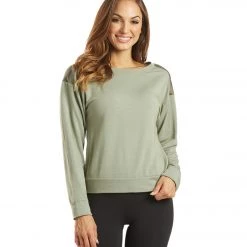 Hard Tail Camo Patch Pullover Gravel