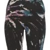 Hard Tail Flat Waist Biker Shorts Berry Black Tie Dye CLOTHING 2 Hard Tail Flat Waist Biker Shorts Berry Black Tie Dye CLOTHING