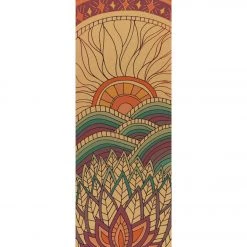 YOGA MATS & PROPS Yoloha Travel Artist Cork Yoga Mat 72" Mountain Magic 7 YOGA MATS & PROPS Yoloha Travel Artist Cork Yoga Mat 72