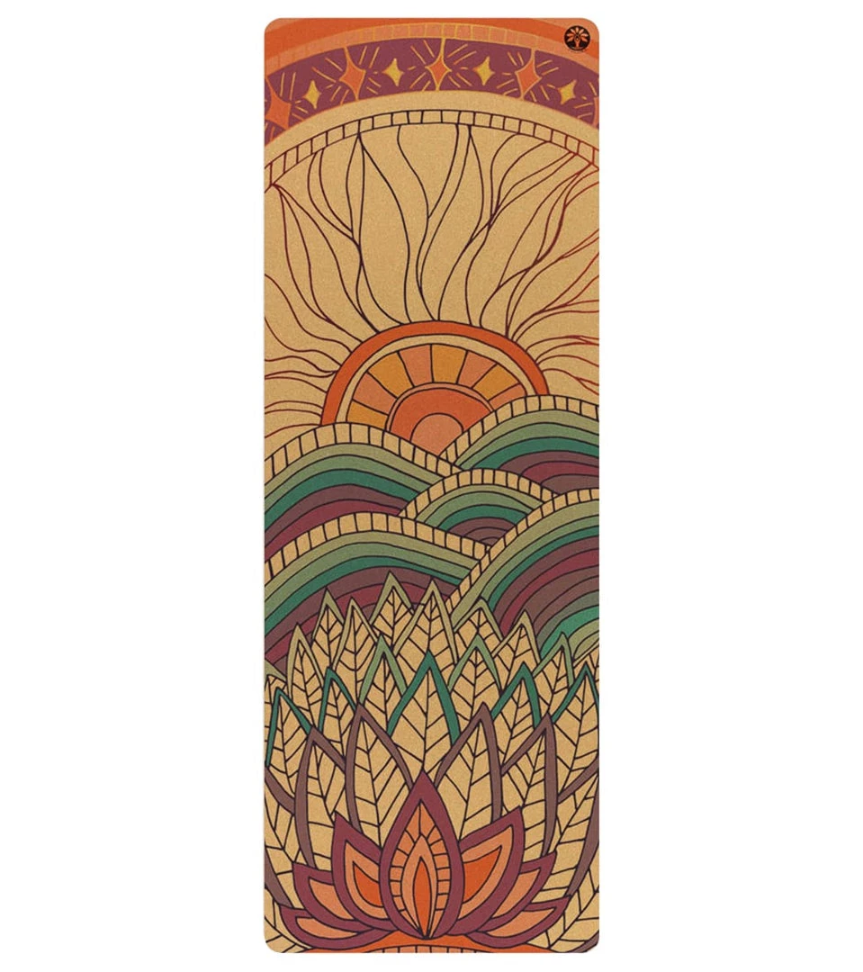 YOGA MATS & PROPS Yoloha Travel Artist Cork Yoga Mat 72" Mountain Magic 5 YOGA MATS & PROPS Yoloha Travel Artist Cork Yoga Mat 72" Mountain Magic